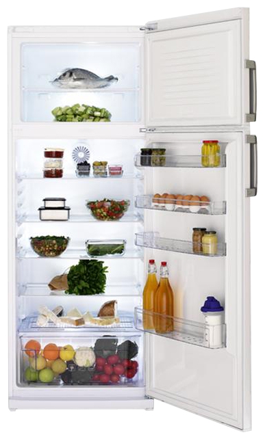 Frigider cu doua usi Beko DS145120 / 418 l / 185 cm / A+ / Alb photo 2