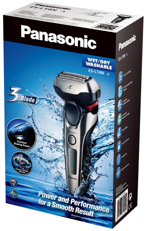 Электробритва Panasonic ES-LT4NS820 Черный с серым photo 5