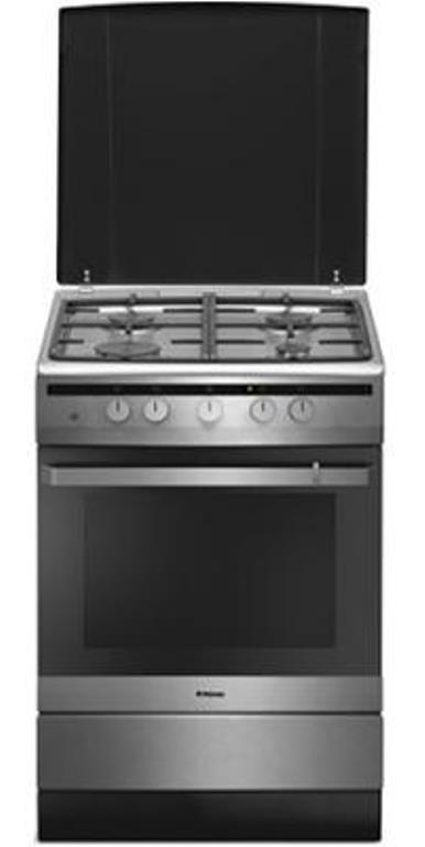 Газовая плита Hansa FCGX62020 / 4 конфорок / 60 см / Нержавеющая сталь photo 1 Газовая плита Hansa FCGX62020 / 4 конфорок / 60 см / Нержавеющая сталь photo 1