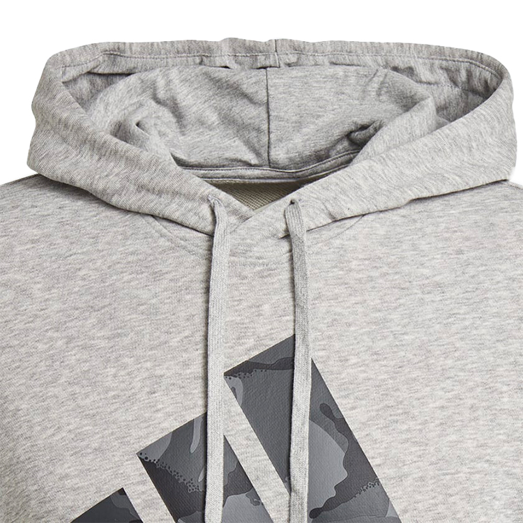 Hanorac pt bărbați Adidas M CAMO HD S Gri photo 2