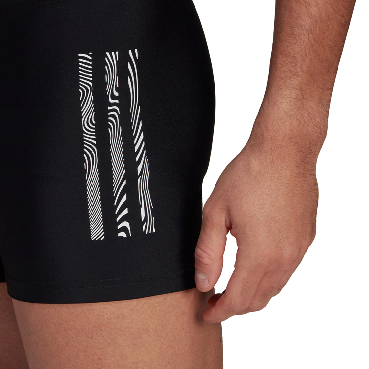 Плавки-шорты Adidas MID 3S BOXER  /Черный photo 5