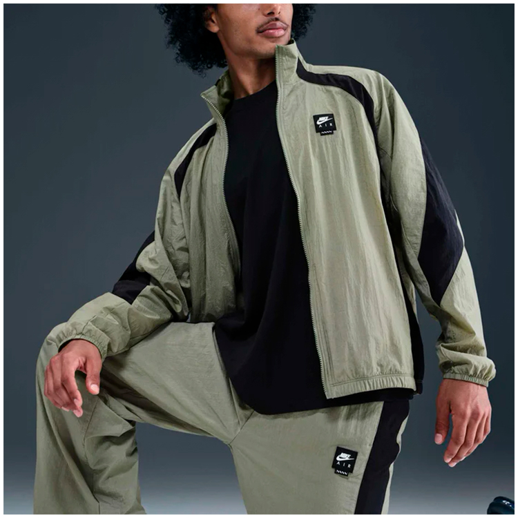 Брюки Nike M AIR WOVEN TRACK PANT XL Серый    Мужской photo 4