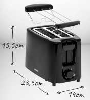 Тостер Mesko MS3220 thumbnav 5