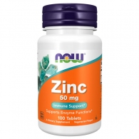 Vitamine Now Foods ZINC GLUCONATE 50mg  100 TABS thumbnav 1