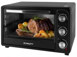 Электрическая печь Scarlett SC-EO93O20, 26 л, 1380 Вт, Черный thumbnav