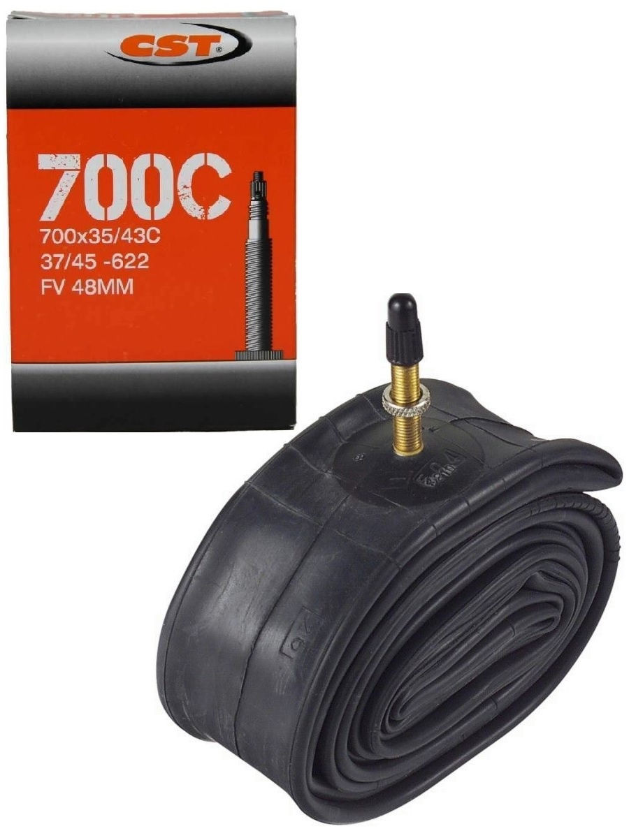 Camera bicicleta CST TB-CS020 700*35-43C SV 48 mm Taiwan photo 2