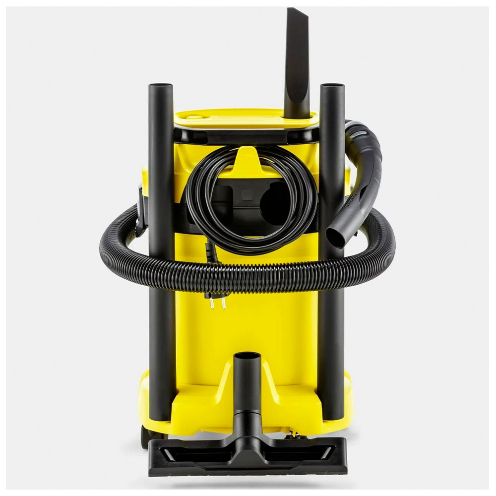 Пылесос с мешком Karcher WD3V17420 / 1000Вт / Желтый photo 13