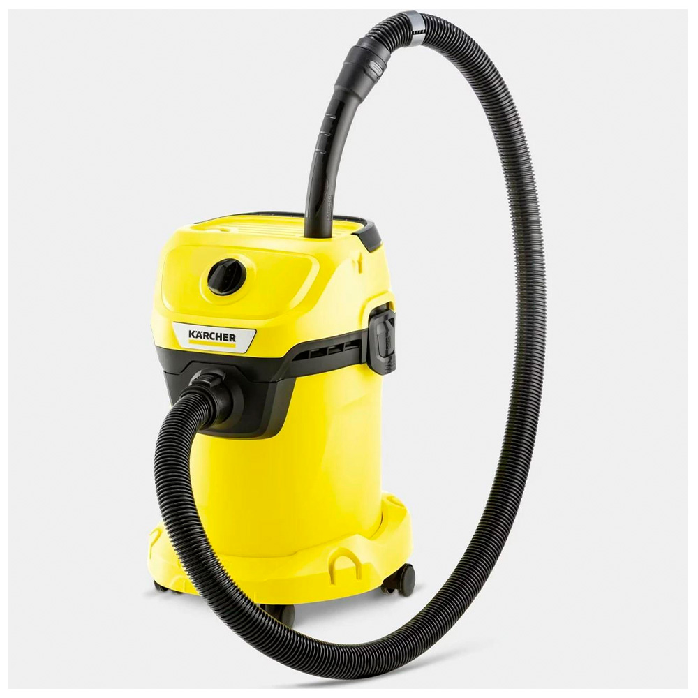 Пылесос с мешком Karcher WD3V17420 / 1000Вт / Желтый photo 17