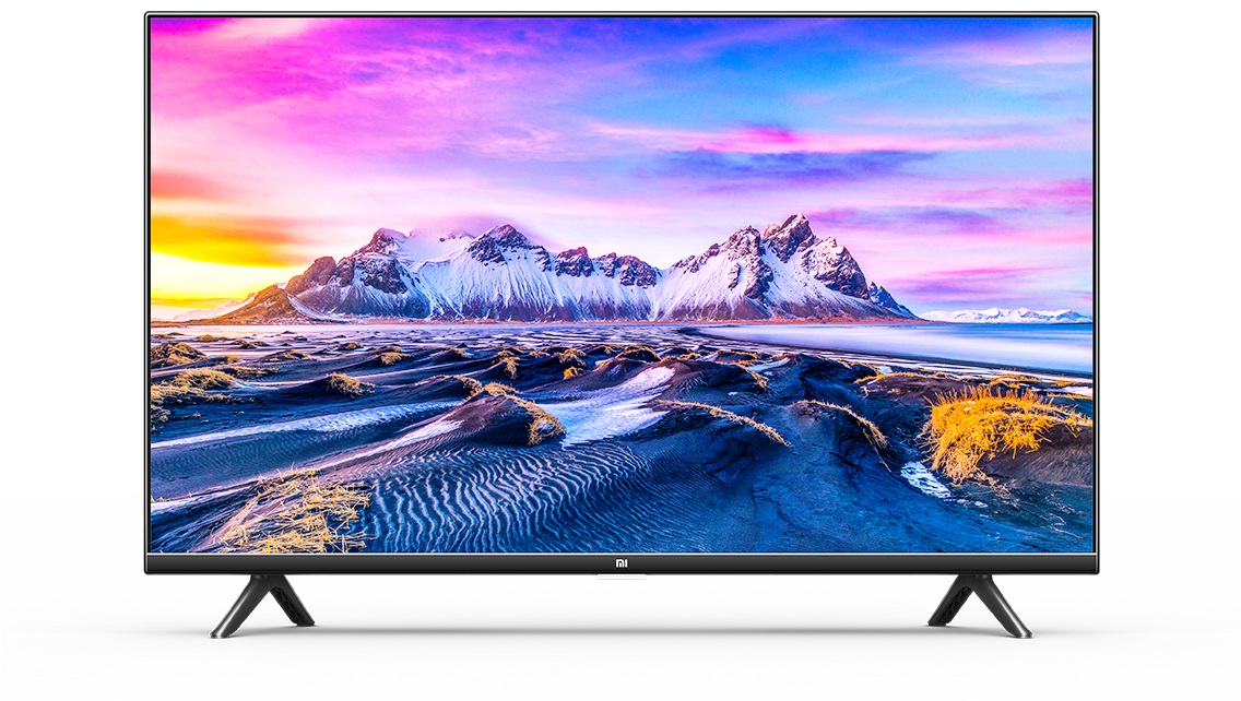 43" LED TV XIAOMI P1, Black, 3840x2160 (4K), HDR, SmartTV (Android TV), RAM 2GB, ROM 8GB, RMS 2x10W, HDMIx3, USBx2, WiFi-AC+Lan+BT4.2, DVB-T2/C/S2/CI+, Vesa 200x200 photo 1