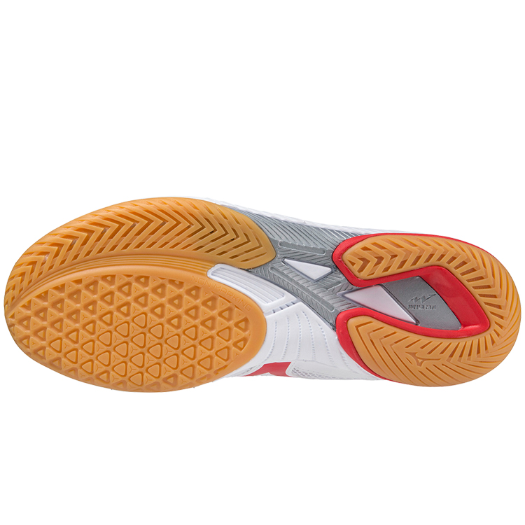 Кроссовки Mizuno WAVE DRIVE 9 / Унисекс / 36.5 / Белый/Красный photo 3