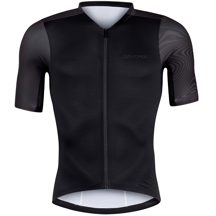 Tricou pentru ciclism Force STREAM short sleeves/Negru photo 1