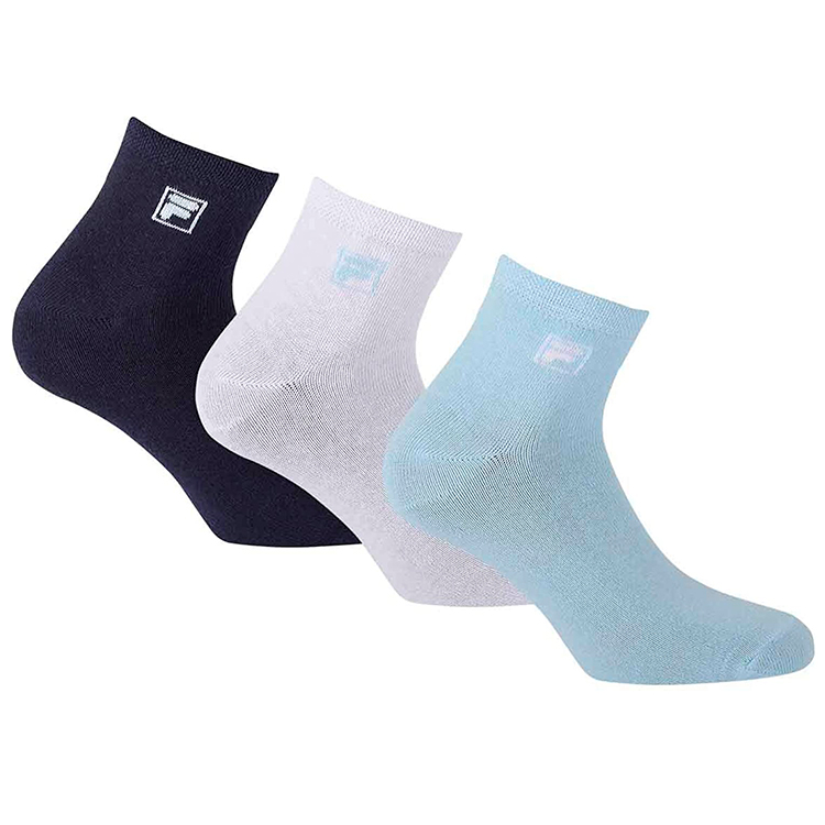 Носки Унисекс Fila QUARTER UNISEX 3 PAIRS PER PACK 35-38 Черный/Белый/Синий photo 1 Носки Унисекс Fila QUARTER UNISEX 3 PAIRS PER PACK 35-38 Черный/Белый/Синий photo 1
