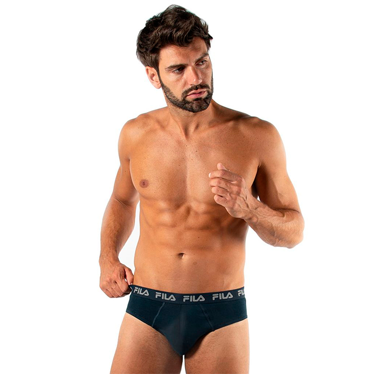 Плавки Fila UW MAN BRIEF 2 PACK L Синий Мужской photo 1 Плавки Fila UW MAN BRIEF 2 PACK L Синий Мужской photo 1