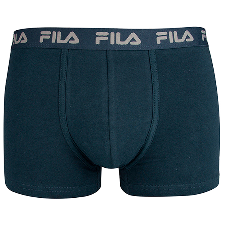Трусы мужские боксер Fila UW MAN BOXER ELASTIC WITH LOGO L Синий Мужской photo 2