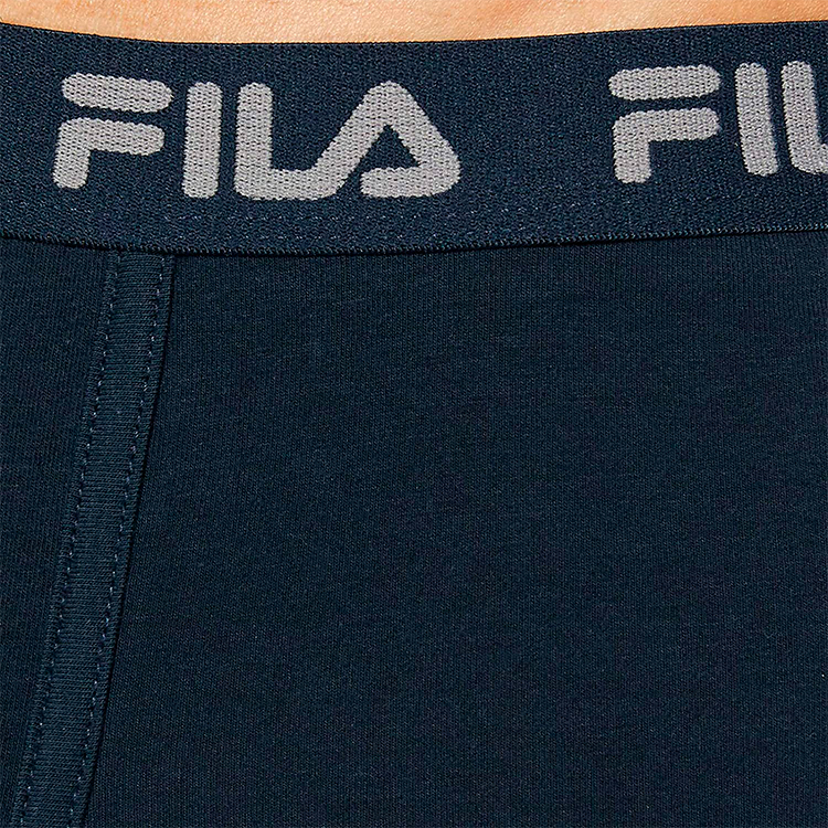 Трусы мужские боксер Fila UW MAN BOXER ELASTIC WITH LOGO L Синий Мужской photo 3