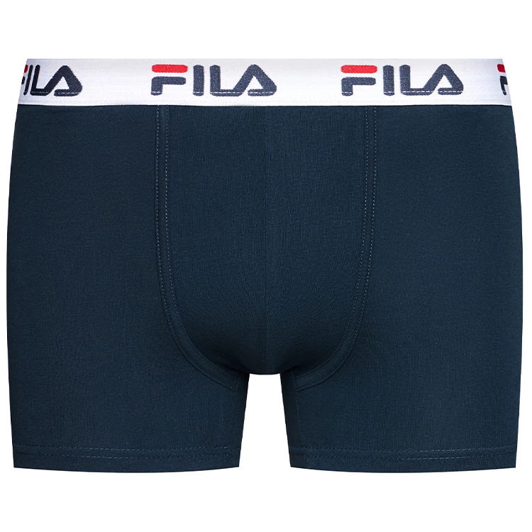 Boxeri Fila UW MAN BOXER 2 PACK ELASTIC WITH LOGO L Blue Barbati photo 1
