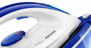 Generator de aburi Philips GC6621, 2400 W, 1300 ml, Alb-albastru thumbnav 4