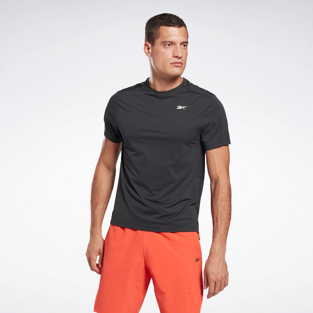 Tricou bărbătesc Reebok UBF Perforated SS T S Negru photo 2