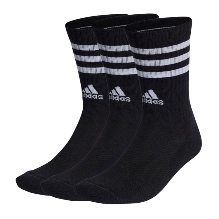 Носки Унисекс Adidas 3S C SPW CRW 3P L Черный photo 1 Носки Унисекс Adidas 3S C SPW CRW 3P L Черный photo 1