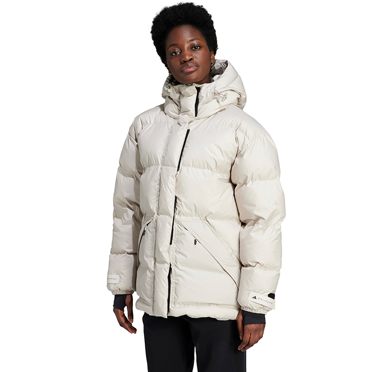 Scurta Adidas aSMC MID PUFF P 2XS Bej Femei photo 2