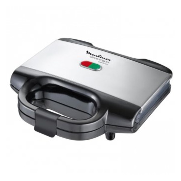 Sandwtch maker Moulinex SM156D21, 700 W, Gri-negru photo 1 Sandwtch maker Moulinex SM156D21, 700 W, Gri-negru photo 1
