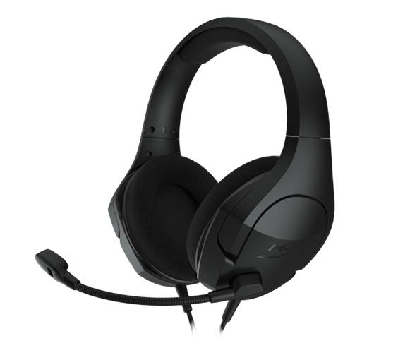 Headset HyperX Cloud Stinger Core PC, Black, 90-degree rotating ear cups, Microphone built-in, Frequency response: 20Hz–20,000 Hz, Cable length:1.3m+1.7m extension, 3.5 jack, Input power rated 30mW, maximum 500mW, Noise-cancelling mic photo 1