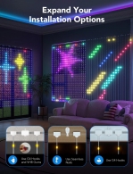 Наружные занавесочные светильники GOVEE RGBIC Curtain Lights 1.5*2m thumbnav 5