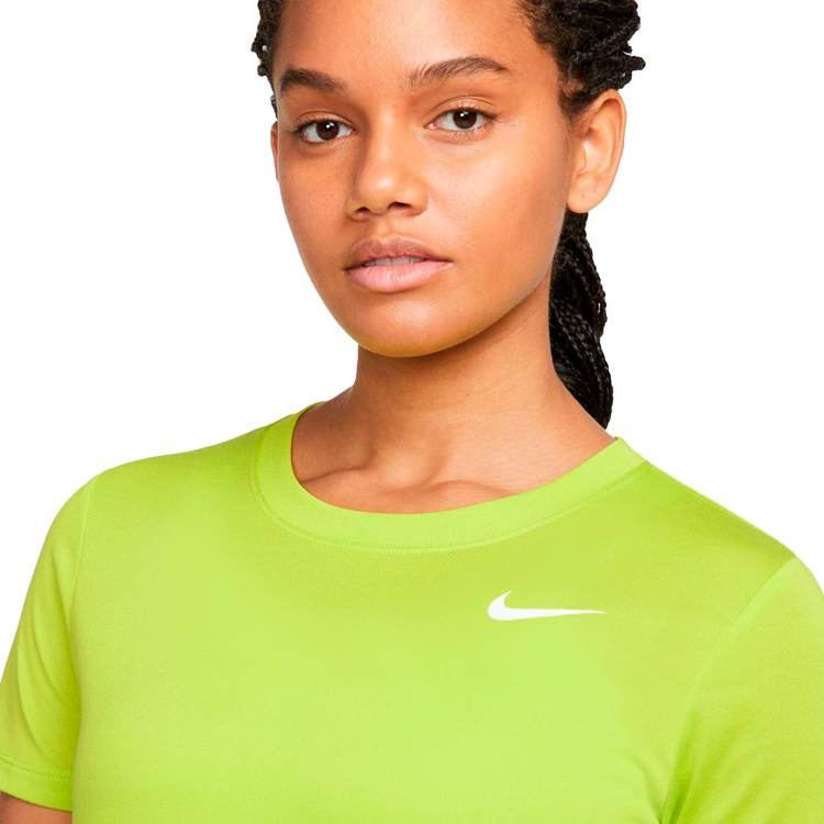 Tricou Nike W NK DRY LEG TEE CREW / Femei / M / Verde photo 4