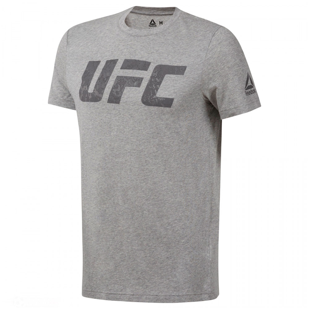 Футболка мужская Reebok UFC FG LOGO TEE S Серый photo 1 Футболка мужская Reebok UFC FG LOGO TEE S Серый photo 1
