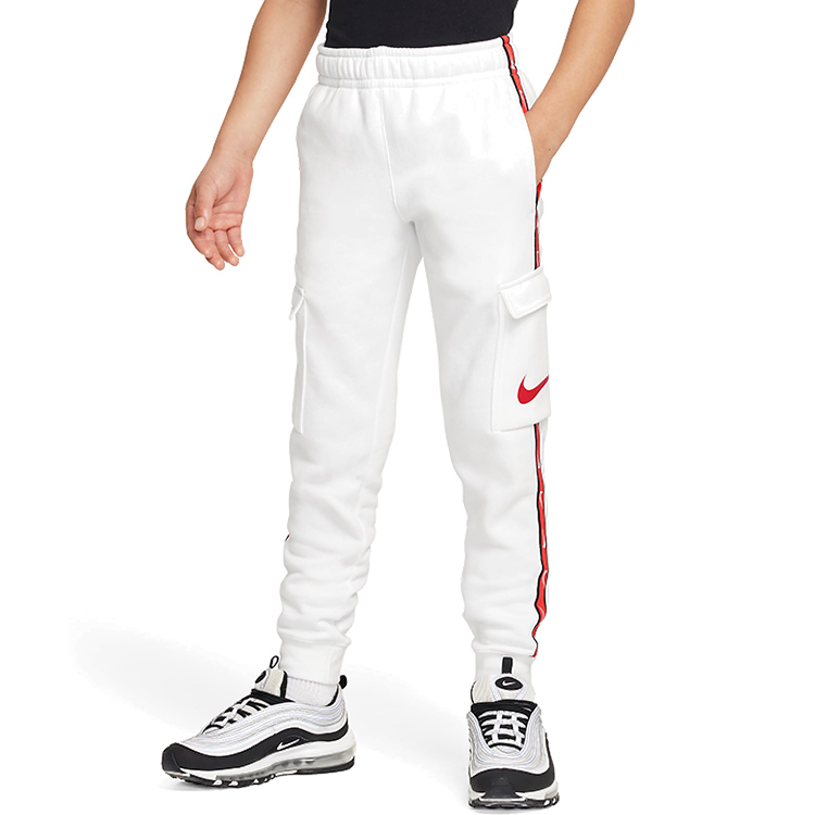 Брюки Nike B NSW REPEAT SW FLC CARGO PANT / Мужской / L / Белый photo 1 Брюки Nike B NSW REPEAT SW FLC CARGO PANT / Мужской / L / Белый photo 1