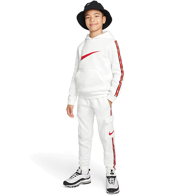 Брюки Nike B NSW REPEAT SW FLC CARGO PANT / Мужской / L / Белый photo 3