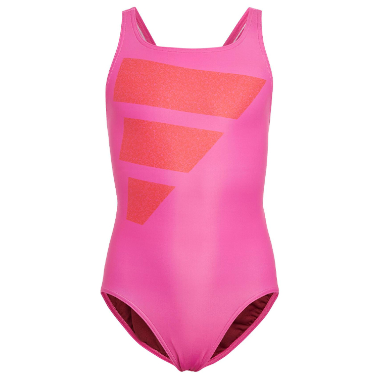 Купальник Adidas BIG BARS SUIT / Женский / 116 / Розовый photo 1 Купальник Adidas BIG BARS SUIT / Женский / 116 / Розовый photo 1