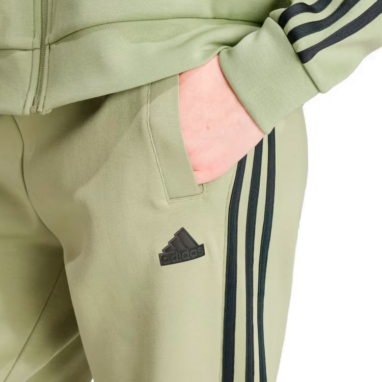 Брюки Adidas W FI 3S REG PT XXS Зелёный Женский photo 3