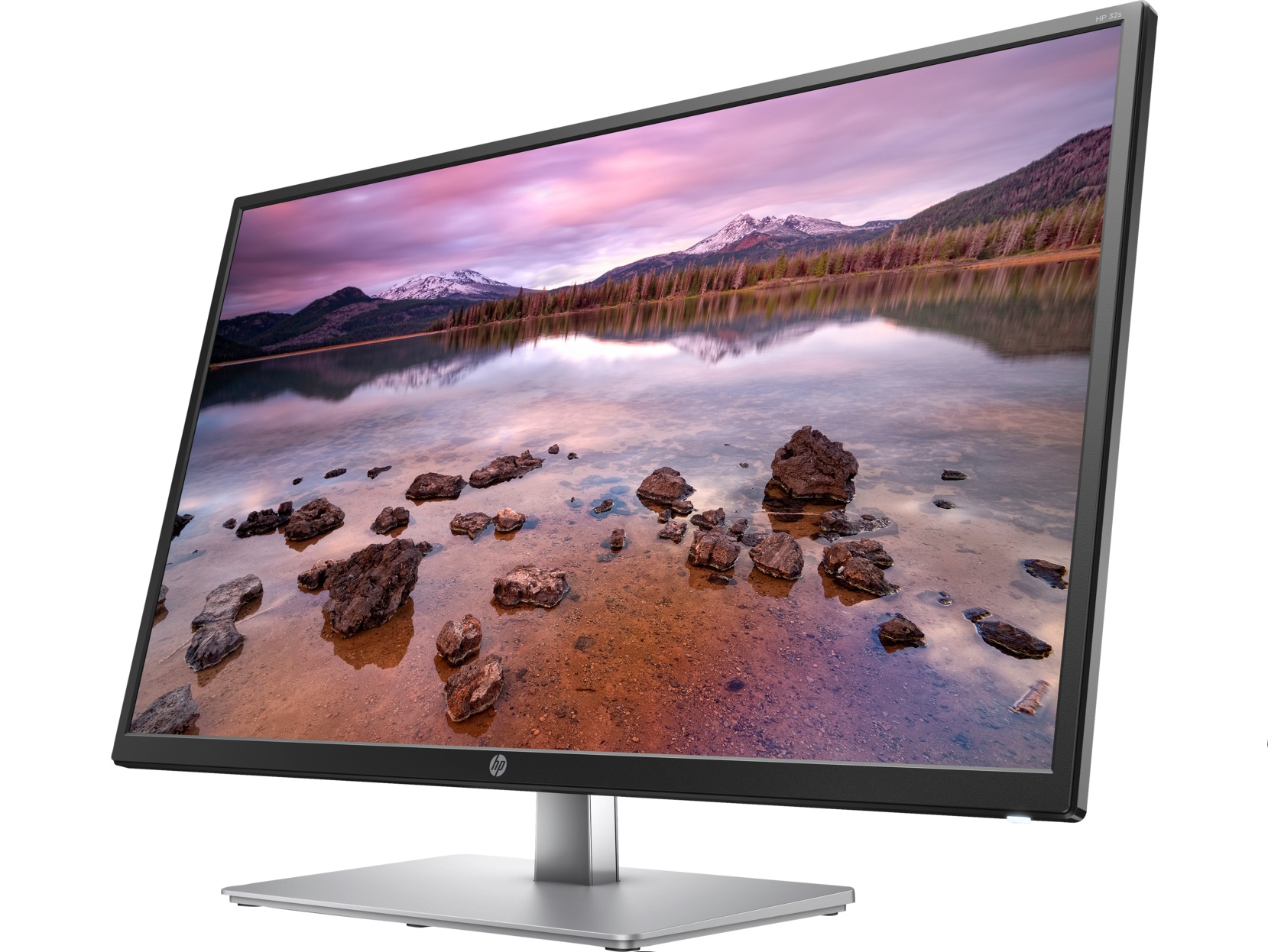 31.5" HP IPS LED 32s Display Black/Silver (5ms, 1200:1, 300cd, 1920 x 1080, 178°/178°, VGA, HDMI, VESA) photo 1