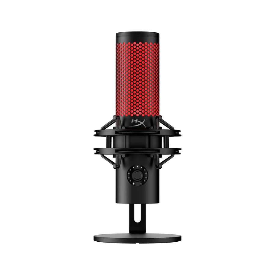 Microfon pentru streaming HyperX QuadCast 2, Black/Red, [872V1AA] photo 1