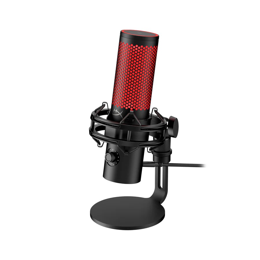 Microfon pentru streaming HyperX QuadCast 2, Black/Red, [872V1AA] photo 3