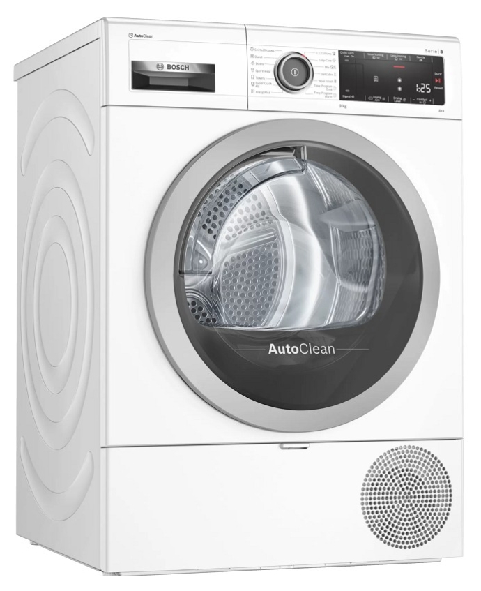 Mas. de uscat rufe Bosch WTX87M90UA / 9 kg / A++ / Alb photo 1