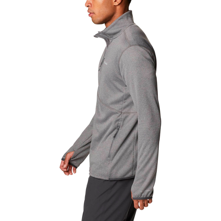 Hanorac pt bărbați Columbia Park View Fleece Full Zip S Gri photo 2