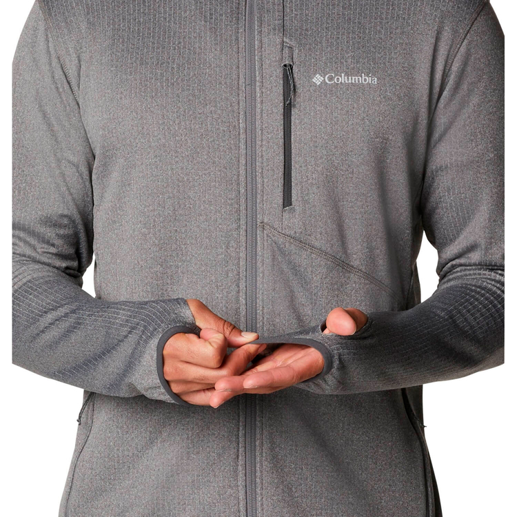 Hanorac pt bărbați Columbia Park View Fleece Full Zip S Gri photo 5