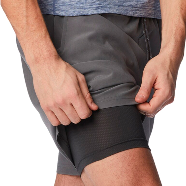 Sorti de bărbați Columbia Hike Brief Short S Gri photo 3