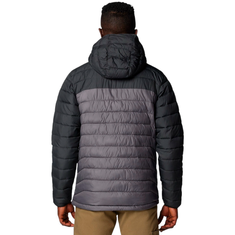 Geacă pt Barbati Columbia Powder Lite II Hooded Jacket S Gri-nergu photo 2