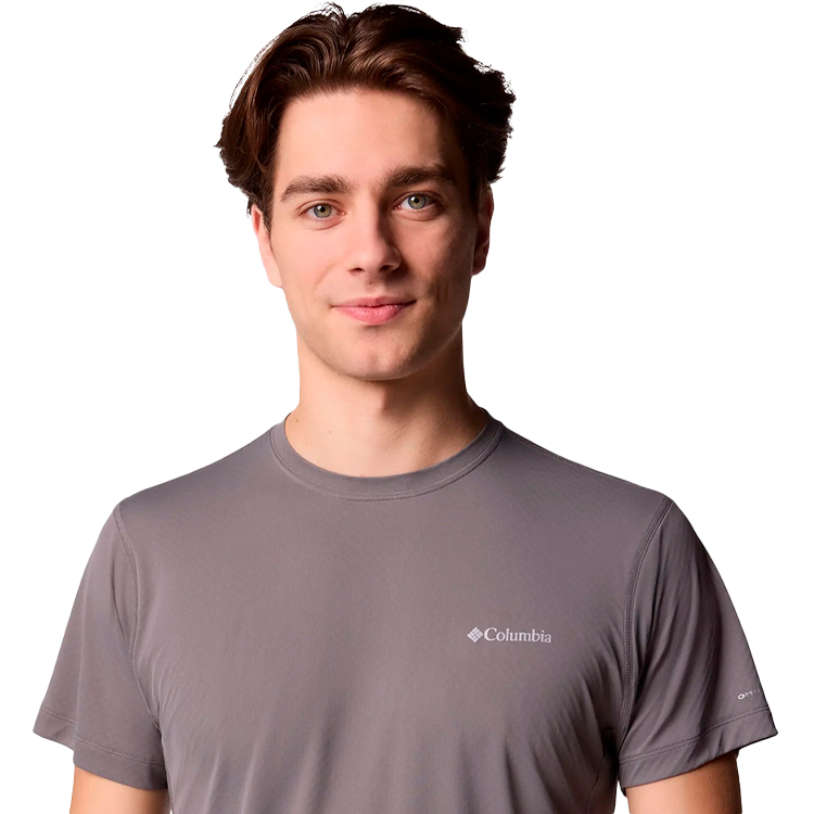 Футболка мужская Columbia Zero Rules Light Short Sleeve Crew S Серый photo 2