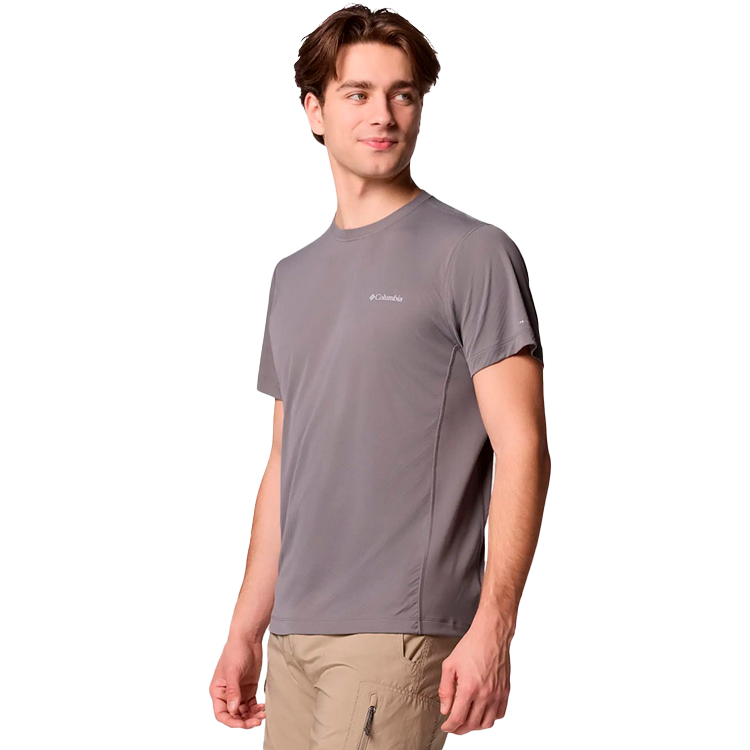 Футболка мужская Columbia Zero Rules Light Short Sleeve Crew S Серый photo 3