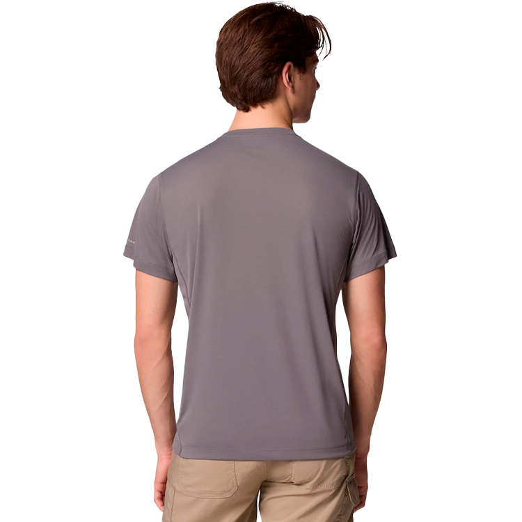 Футболка мужская Columbia Zero Rules Light Short Sleeve Crew S Серый photo 4