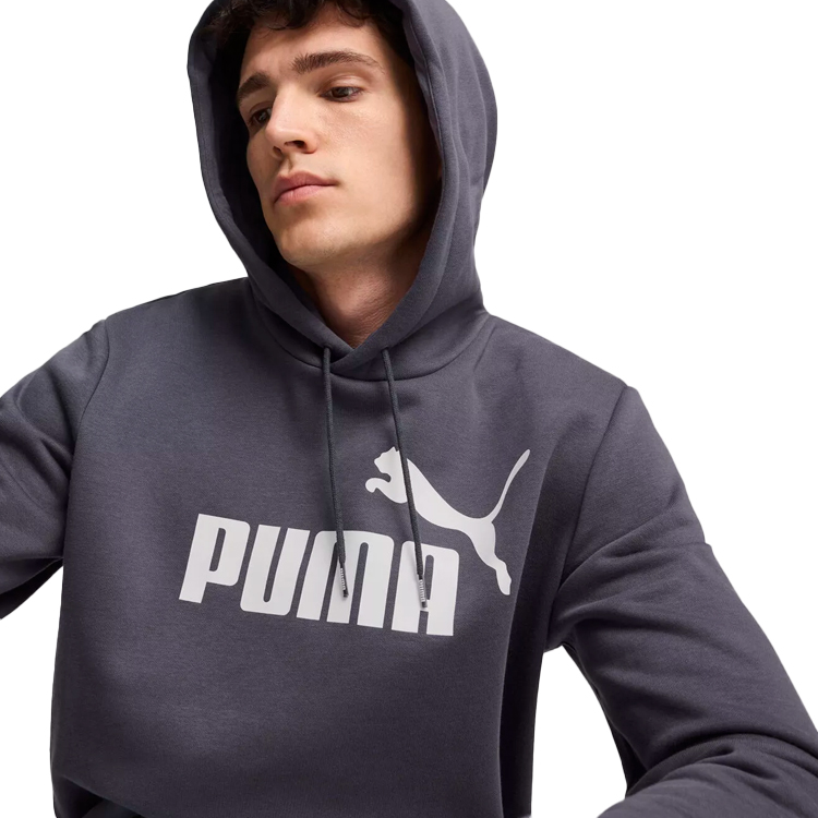 Hanorac pt bărbați Puma ESS Big Logo Hoodie FL S Gri photo 3