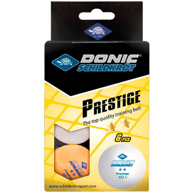 Set mingi tenis de masa 6 buc Donic Prestige 2 Star 40+ photo 1 Set mingi tenis de masa 6 buc Donic Prestige 2 Star 40+ photo 1
