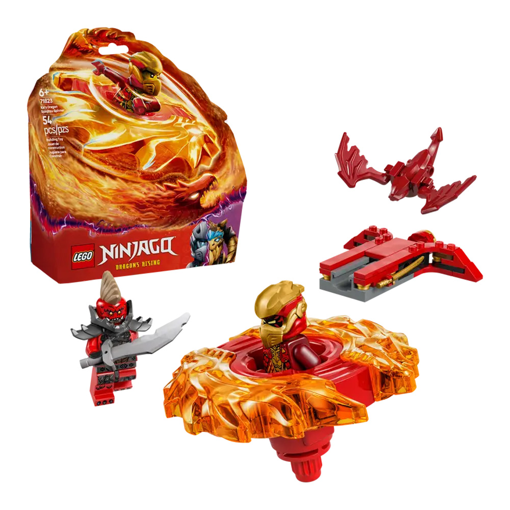 Constructor Lego Ninjago Kai s Dragon Spinjitzu Spinner 71823 de la 6+ ani photo 5