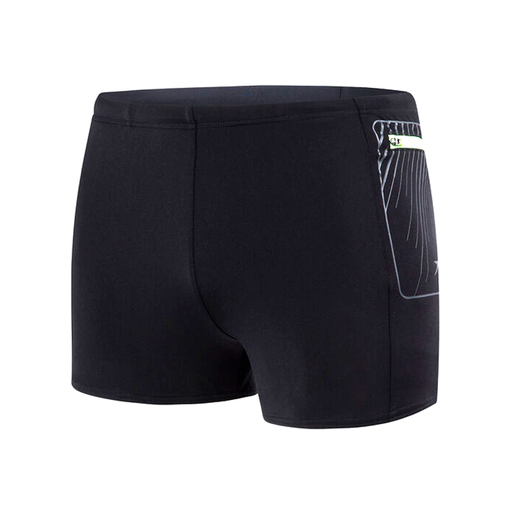  Speedo CONTRAST POCKET ASHT AM BLACK/GREY photo 