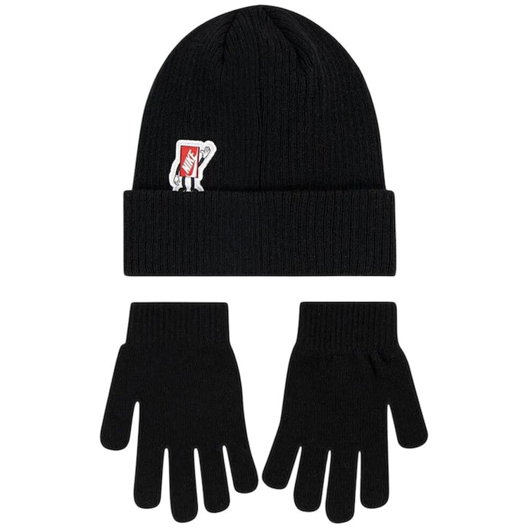 Set Caciula + manusi Nike NAN PATCH PEAK BEANIE SET photo 2