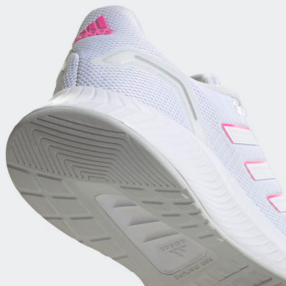 Кроссовки Adidas RUNFALCON 2. W / Женский / 36.5 / Белый/Розовый photo 2